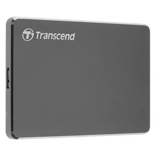 Внешний HDD 2.0TB USB3.0 Transcend StoreJet 25C3, алюминий, серый (TS2TSJ25C3N)
