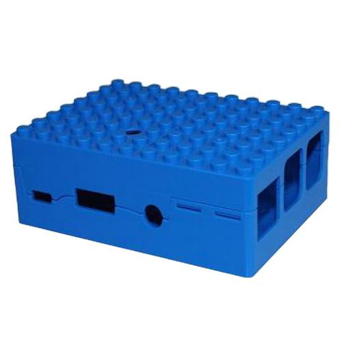 Корпус ACD RA184 blue для микрокомпьютера Raspberry Pi 3 Blue ABS Plastic Building Block case for Raspberry Pi 3