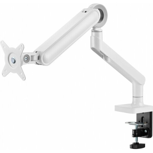 Кронштейн для мониторов Ultramounts UM 719W белый 17"-35" макс.10.5кг крепление к столешнице поворот и наклон