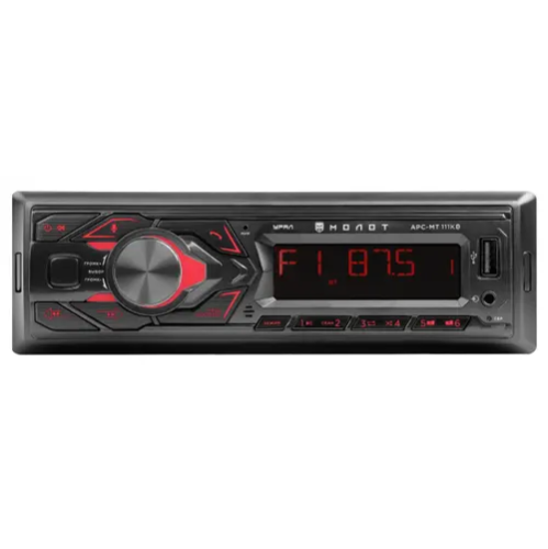 Автомагнитола Ural Молот АРС-МТ 111К 1Din 4x25Вт