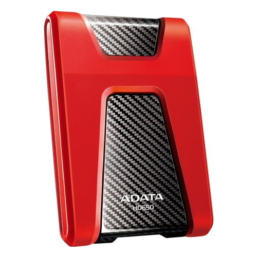 Внешний HDD A-Data USB 3.0 1Tb AHD650-1TU31-CRD HD650 DashDrive Durable 2.5" красный