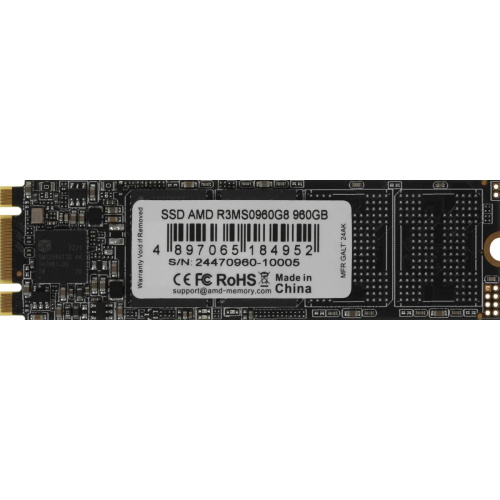 SSD AMD Radeon R3MS0960G8 960GB SATA mSATA