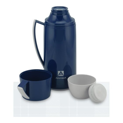 Термос Арктика 1010-1700-BL, 1,7 л, со стеклянной колбой