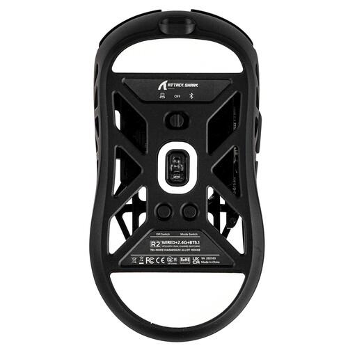 Мышь беспроводная/проводная Attack Shark R2 [SharkR2Black] черный