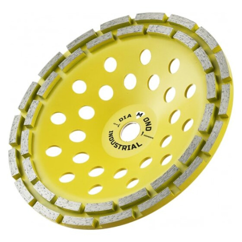 Чашка алмазная сегментная двухрядная по бетону Diamond Industrial DIDCH230S 230 мм