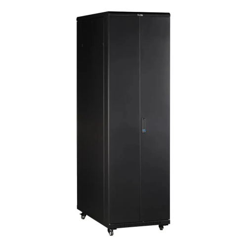 Шкаф коммутационный Lanmaster TWT-CBB-32U-6X8-G1 напольный 32U 600x800мм черный