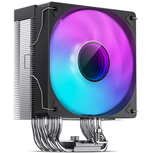 Кулер JONSBO CR-1000 V2 Pro Color LGA1700/1200/115X/AM5/AM4 (TDP 230W, PWM, 120mm Dynamic Multi-Color LED Fan, 6 тепловых трубок, 4-pin) Ret