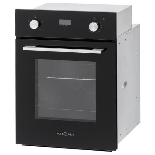 Электрический духовой шкаф KRONA MARMO 45 BL черный