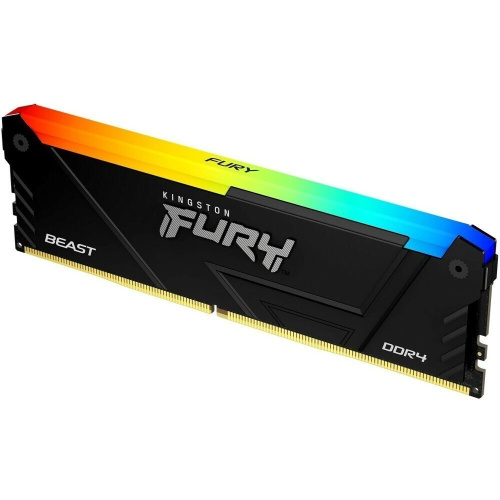 ОЗУ Kingston Fury Beast Black RGB XMP KF432C16BB2A/16 16GB DDR4 3200MHz DIMM CL16, 1.35V 288-pin Non-ECC