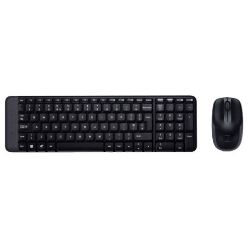 Клавиатура и мышь Logitech MK220 Wireless Black (920-003169)