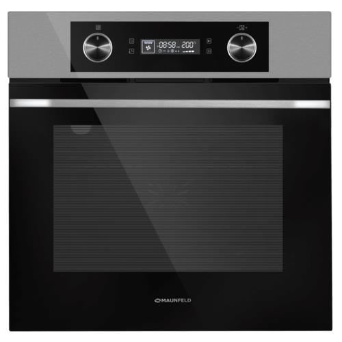 Электрический духовой шкаф MAUNFELD AEOH60102S серебристый