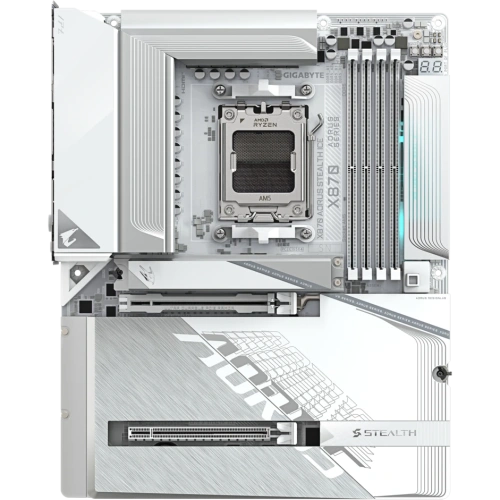 Материнская плата Gigabyte X870 Aorus Stealth Ice