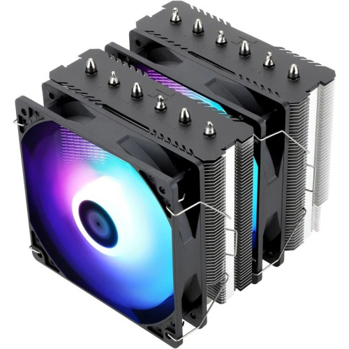 Кулер Thermalright Peerless Assassin 120 SE ARGB (PA120-SE-ARGB) Soc-AM5/AM4/1151/1200/1700 4-pin 25.6dB Al+Cu 730gr Ret
