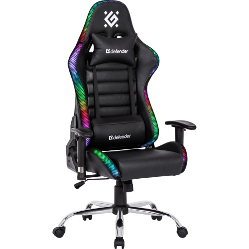 Кресло DEFENDER Ultimate (64355) Черный, полиуретан