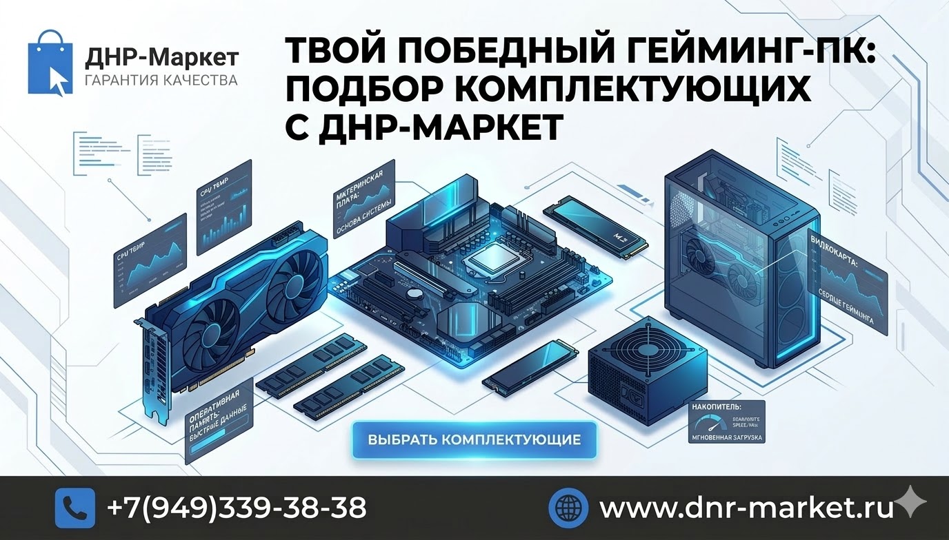 Как собрать игровой компьютер с нуля: подбор комплектующих. Как собрать игровой компьютер с нуля: подбор комплектующих.