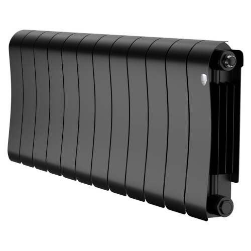 Биметаллический радиатор отопления Royal Thermo Infinity 300 12 секций Noir Sable