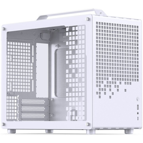 Корпус JONSBO Jonsplus Z20 White без БП, боковая панель из закаленного стекла, mini-ITX, micro-ATX, белый