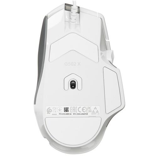 Мышь проводная Logitech G502 X [910-006146] белый