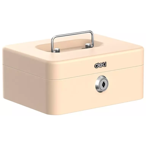 Ящик для денег Deli ET502 9x20x16 бежевый