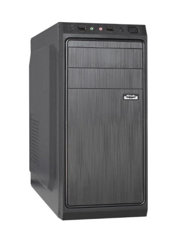 Корпус ExeGate XP-401 Black EX283729RUS ATX, без БП, 2xUSB, Audio