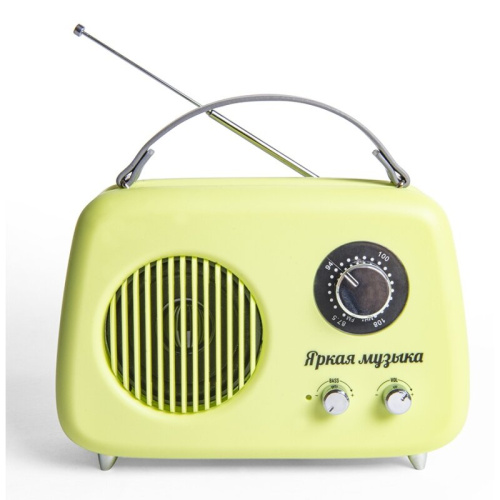 Радиоприемник портативный Сигнал БЗРП Fresh РП-343 (10125) зеленый USB SD/microSD