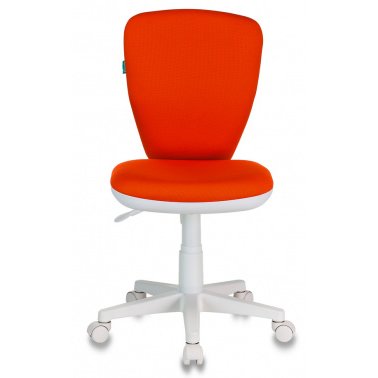 Кресло детское Бюрократ KD-W10/26-29-1 оранжевый 26-29-1 (пластик белый)
