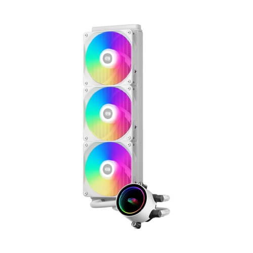 СВО PCCooler DA360 ARGB WH (DA360-WHAWXX-GL) LGA115X/1200/1700/1851/20XX /AM4/AM5 (TDP 300W, 3х120mm PWM ARGB Fan)