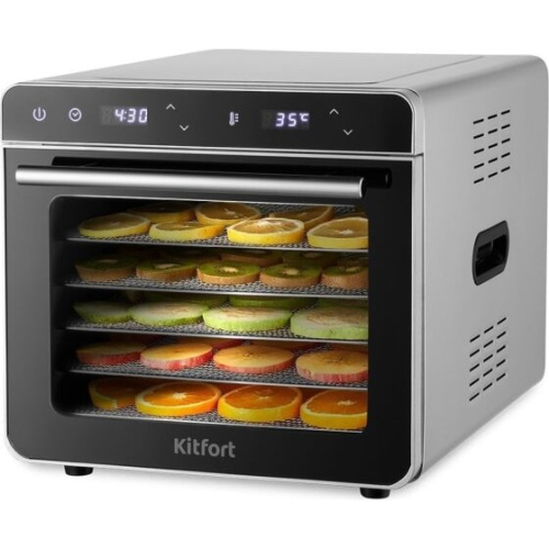 Сушка для фруктов и овощей Kitfort КТ-1948 6под. нерж