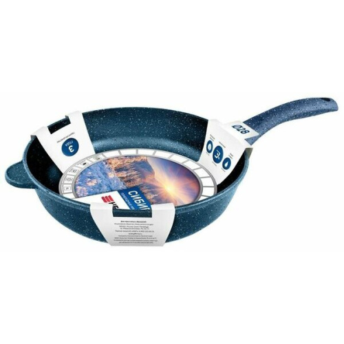 Сковорода Нева Металл Посуда Сибирь 2428 а/пр литая 28см