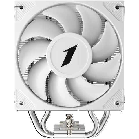Кулер 1STPLAYER Cryo CY12 White (CY12-WH) / 4HPx6mm, single tower, 1x120mm fan, 750-1900 RPM, 57.6 CFM, 38.2 dBA