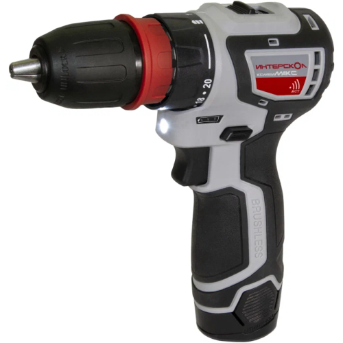 Дрель-шуруповерт Интерскол КомбиМакс ДА-10/12В 687.2.2.77 с акк и ЗУ