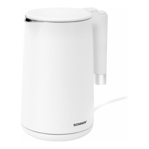 Электрочайник SONNEN KT-8719W белый