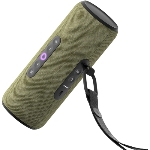 Умная колонка ЯНДЕКС Стрит Алиса YNDX-00030GRN зеленый