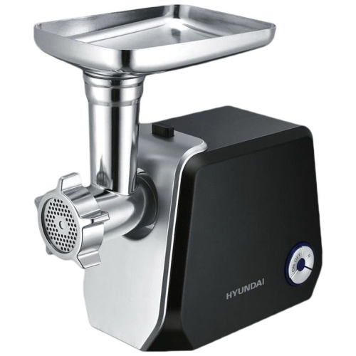 Мясорубка Hyundai HY-MG4422 черный/серебристый