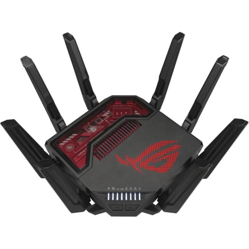 Роутер беспроводной Asus GT-BE19000 BE19000 100/1000/10000BASE-T черный