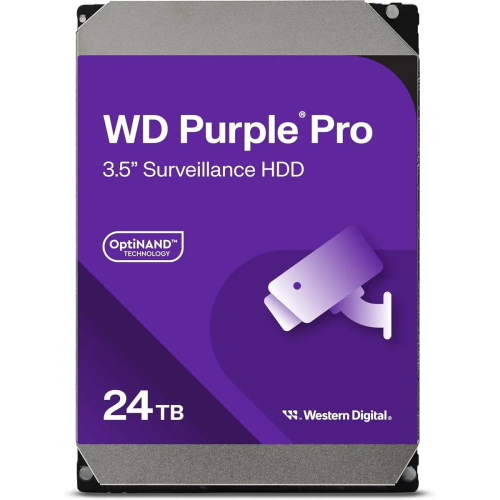 HDD WD Purple Pro WD240PURP, 24ТБ, SATA III, 3.5"