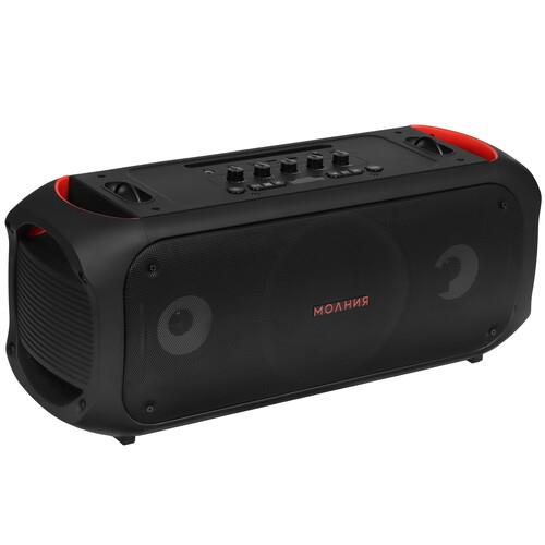 Портативная аудиосистема Урал Молния 7500, черный