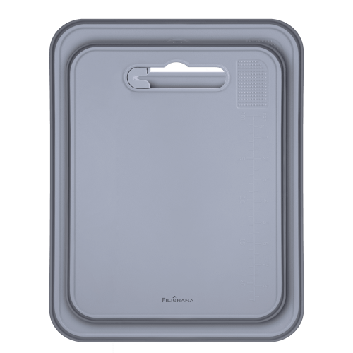 Набор из двух разделочных досок FILIGRANA Batty FG37CG33CB серый