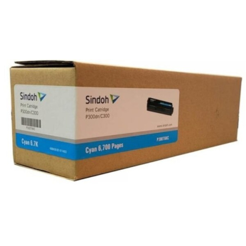 Картридж Sindoh P300T6KC-W оригинальный голубой тонер-картридж для МФУ C300