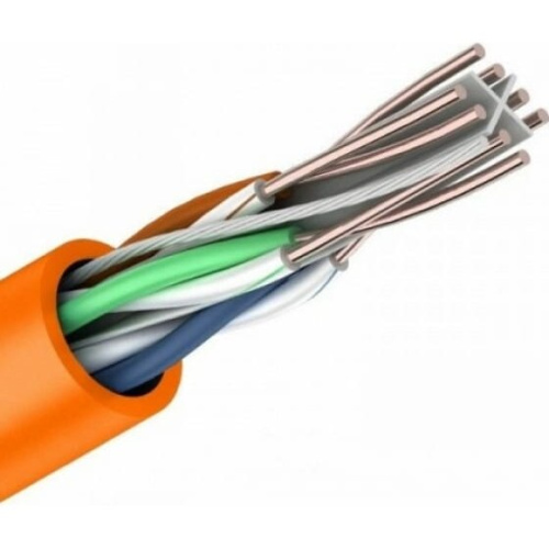 Кабель витая пара Rexant 01-0050 UTP 4PR 23AWG CAT6 нгА-HF LSZH бухта 305м