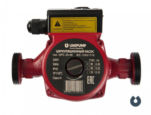 Насос UNIPUMP UPC 32-60 180 (15467) циркуляционный (1/1)