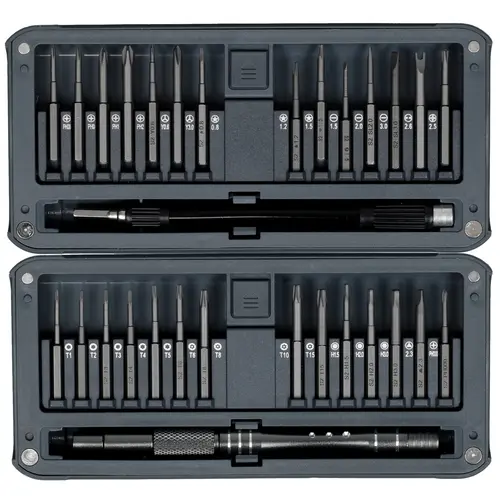 Набор отверток для точных работ KRANZ KR-12-4752 RA-02, 30 предметов