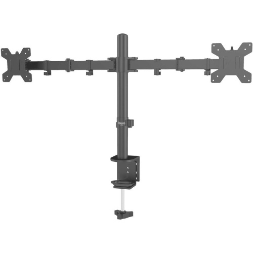 Кронштейн для мониторов ЖК Buro M052 черный 15"-32" макс.8кг крепление к столешнице поворот и наклон