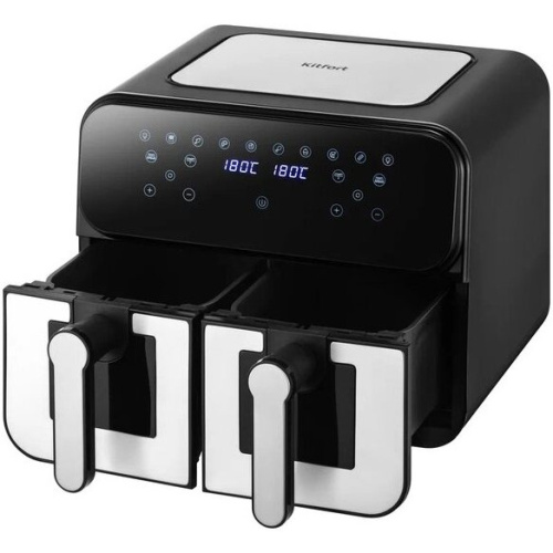 Аэрогриль KitFort КТ-2269 серебристый и черный