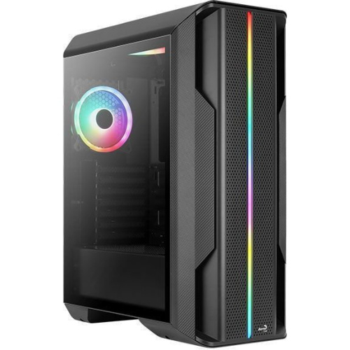 Корпус Aerocool Splinter Duo-G-BK-v1 ACCM-PB26033.11 черный без БП mATX 5x120mm 2x140mm 2xUSB3.0 audio bott PSU