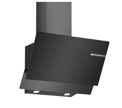 Вытяжка наклонная Bosch DWK65AD30R черный/черный