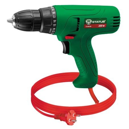 Дрель-шуруповерт STATUS SD 300