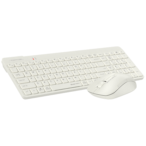 Клавиатура + мышь A4Tech Fstyler FG2300 Air клав бежевый мышь бежевый USB (FG2300 Air Beige)