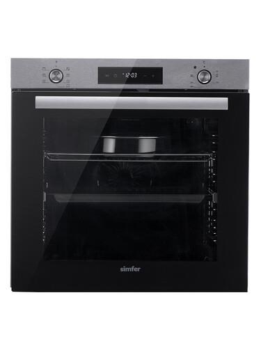 Электрический духовой шкаф Simfer B6EM56026 серебристый