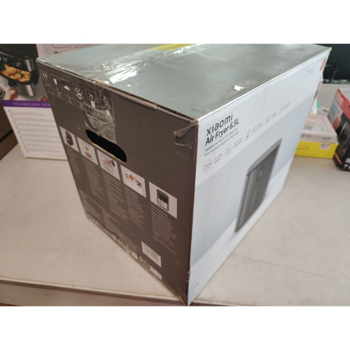 УЦ Аэрогриль Xiaomi Smart Air Fryer 6.5L Black EU Global version (плохая упаковка, б/у, переодически может выдавать ошибку при работе)